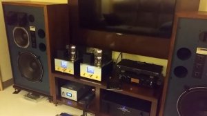 JBL 4344 bi-amped tube and solid state power