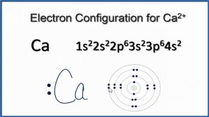 Ca 2+ Electron Configuration (Calcium Ion)