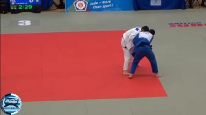 European Judo Cup Seniors London 2014 Final  66kg MARIAC ALEXANDRE FRA   AZEMA KEVIN FRA