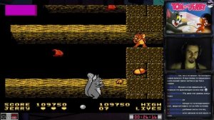Том и Джерри | Tom & Jerry прохождение 100% | Игра на(Dendy, Nes, Famicom, 8 bit) 1991. Cтрим RUS