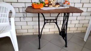 Из старой швейной машинки