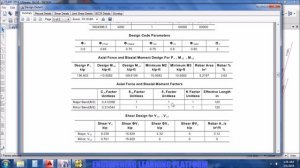 RCC Column Design using etabs tutorial – IMRF design using ACI code