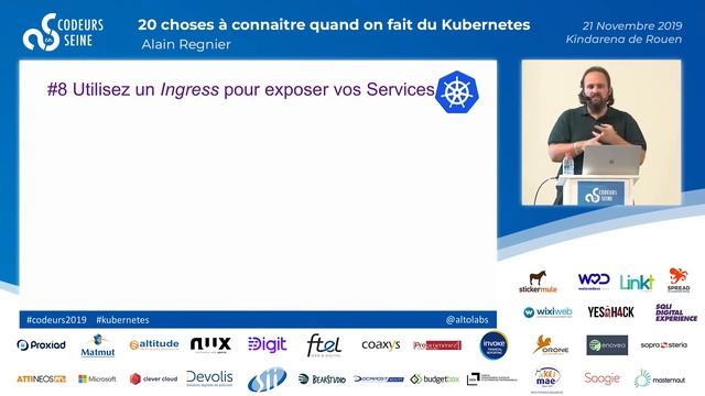 20 choses à connaitre quand on fait du Kubernetes Alain Regnier смотреть онлайн