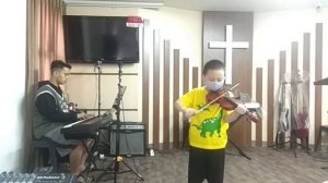 Jojo Exercise Violin - O Come All Ye Faithful in JKI Shema 24 Dec 2022