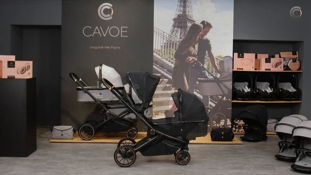 ✨ Wózek dla bliźniaków lub dzieci rok po roku AVEC marki CAVOE ✨ смотреть онлайн
