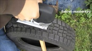 Как Сделать Лебедя из Шины Своими Руками / Поделки из покрышек Sekretmastera