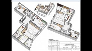 Проект который вы создадите на курсе "Revit для дизайнера интерьеров"