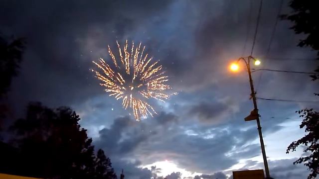 Фейерверк на День города Невьянск 27.07.2013 смотреть онлайн