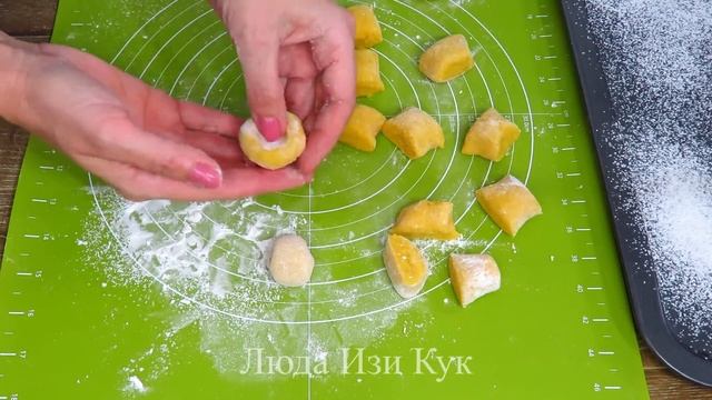 Покоряют сразу! Солнечные ЛЕНИВЫЕ ВАРЕНИКИ С КАРТОШКОЙ и грибами!