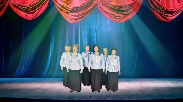 Народный хор ветеранов «Ландыш» - «В чистом небе» смотреть онлайн