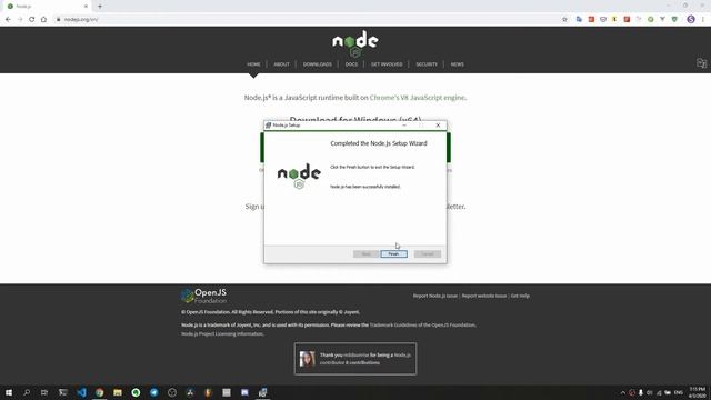Как установить Node.js и NPM на Windows