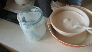 Сметана на кефирном грибке.?