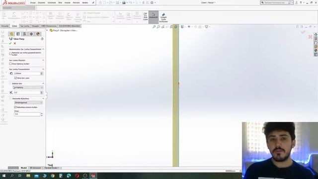 Solidworks Sheet Metal Eğitim ! DERS 1 - TABAN FLANŞ - 2021 смотреть онлайн