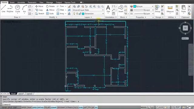 AutoCAD 2012 urdu tutorial part 09 смотреть онлайн