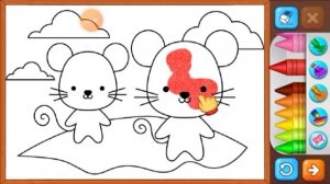 Игры для рисования:Детские рисунки и раскраски, обзор мобильного приложения!