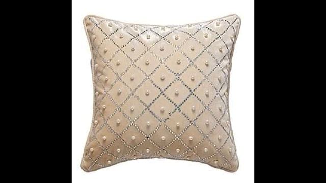 Fuchsia Silk Horizon Line Pillow Charcoal Decor Laxury Cushion Covers Designs Home Decor Ideas Desi
