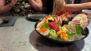Еда в Сингапуре: суши и сашими ресторан Sushi Airways, сингапурская камбуча ?