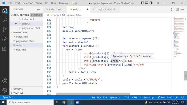 Pagination in bootstrap| Bootstrap pagination |bootstrap table with pagination | bootstrap tutorial