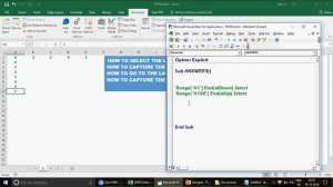 Learn Excel - Video 235 - VBA Basic Interview Test - Range & offset