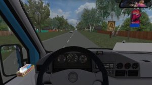OMSI 2. Чугуев. Mercedes-Benz Sprinter 312CDI. Маршрут 393, Чугуев - Старая Гнилица