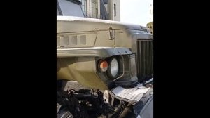 Боевая машина залпового огня "Град".