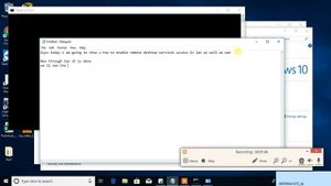 Remote desktop port 3389 open