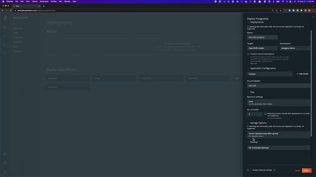 Deploying PostgreSQL on Red Hat OpenShift using Portworx Data Services смотреть онлайн