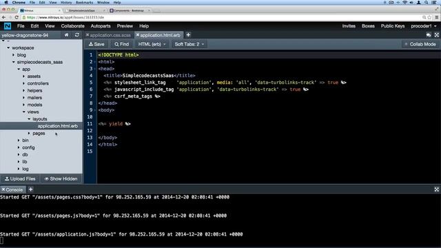 93. Ruby on rails tutorial (Rails App): Navbar смотреть онлайн