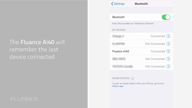 How to Connect To Your Fluance Ai40 Powered Bookshelf Speakers Using Bluetooth® wireless technology смотреть онлайн
