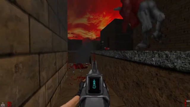 [Brutal Doom v20] Doom II: Hell on Earth - Map 13: Downtown смотреть онлайн