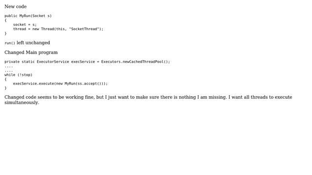 Moving from normal threads to ExecutorService thread pools in java (2 Solutions!!) смотреть онлайн