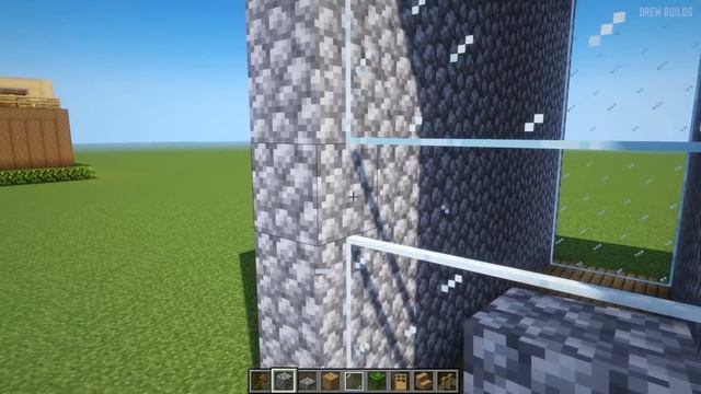 Minecraft House Tutorial : (#9) Large Wooden Surival House (How to Build) смотреть онлайн