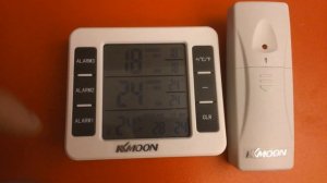 ТЕРМОМЕТР С БЕСПРОВОДНЫМ ДАТЧИКОМ с Алиэкспресс Обзор