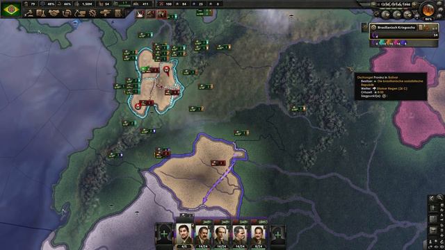 Hearts of Iron 4 - Kommunist Brasilien erobert die Welt - E3 смотреть онлайн