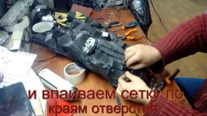 Lexus NX / ремонт фары /дыра в корпусе / лексус