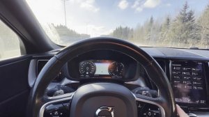 Разгон 0-100км/ч Volvo XC60 SPA D5 (235 л.с.)