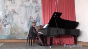 162 МСШМТ I. Stepanova-Borovskaya plays Mazurka №6 op. 4 by I. Stepanova-Borovskaya. 2014