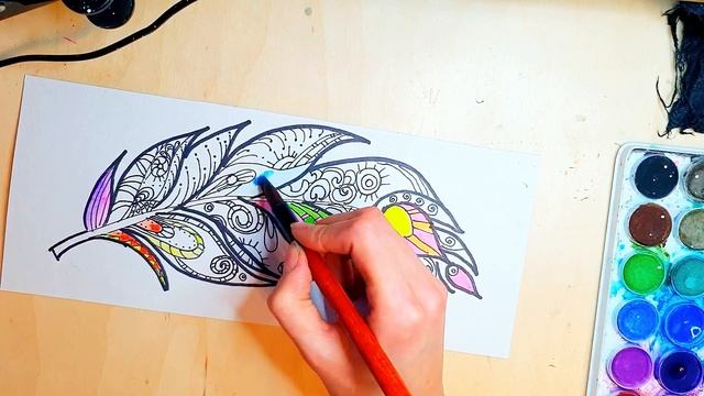 «Перо Жар-Птицы» мастер-класс