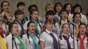 Сводный хор школы №2 г.Плавска под рук-вом Колядовой Н.В. Ноченька (акапелла)