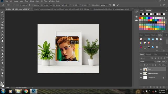Adobe Photoshop- Elliptical and Rectangular Marquee tool with other selection tools смотреть онлайн