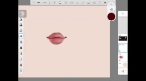 Draw Lips Step-by-Step In Autodesk Sketchbook | Autodesk Sketchbook Tutorial For Beginners