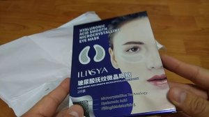 Микро-игольчатый патч для глаз ILISYA от морщин  с aliexpress 26.05.2020