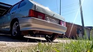 Ваз 2114 паук 4-2-1.subaru sound глушитель и резонатор сток ДАД+ДТВ