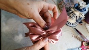 #БАНТ-новогодние украшение на елку.Своими руками##Сделай сам#