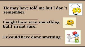 Модальные глаголы в прошедшем времени в английском  (Past Modals of Deduction)