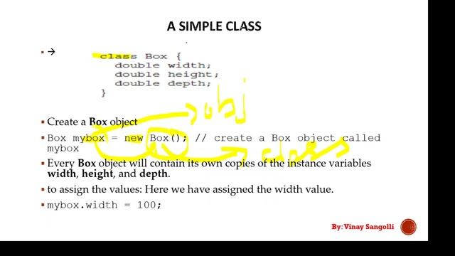 Java Programming Language - Class Fundamentals