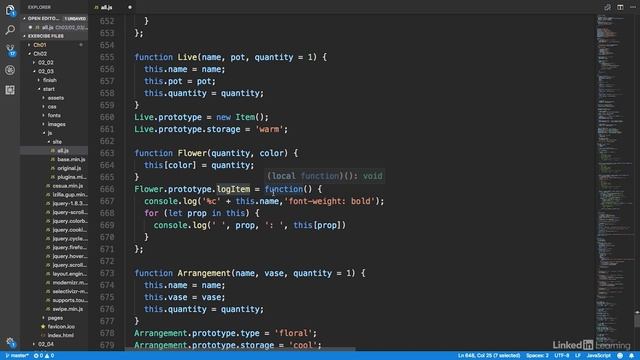 JavaScript Tutorial - PROTOTYPE chain