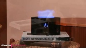 Ночник-камин, увлажнитель, аромадиффузор, rgb, светодиодный, разноцветный