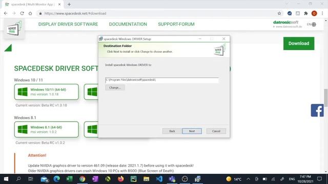 How to use iPad as a secondary screen on Windows 10 PC - SpaceDesk смотреть онлайн