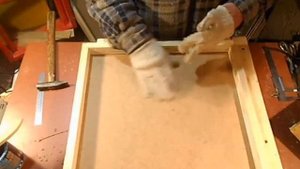 Изготовление крыш на ульи  с рамкой 145 из двп , фанеры